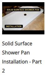 Shower Pan Install Part 2