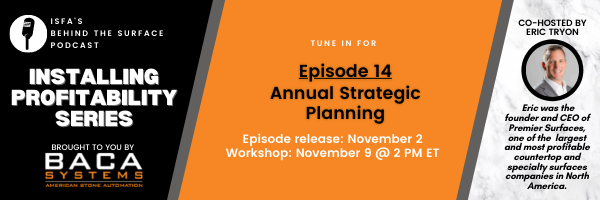 Installing Profitability - Annual Strategic Planning