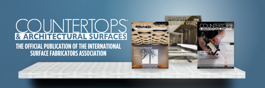 Countertops & Architectural Surfaces Magazine Page Topper